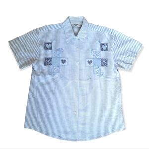 Grandmacore Button Down Top | size SMALLP